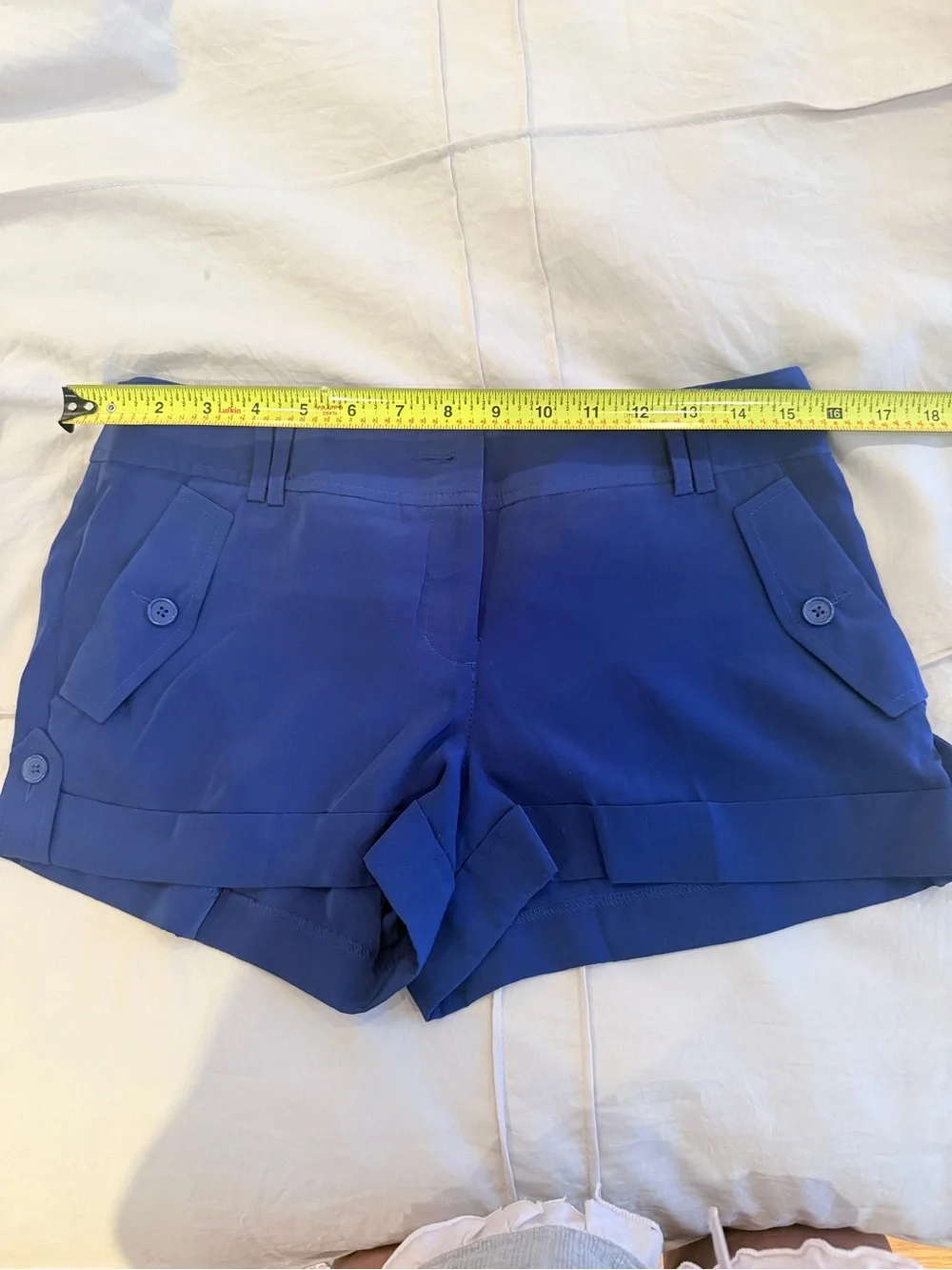 Express Royal Blue Tailored Shorts